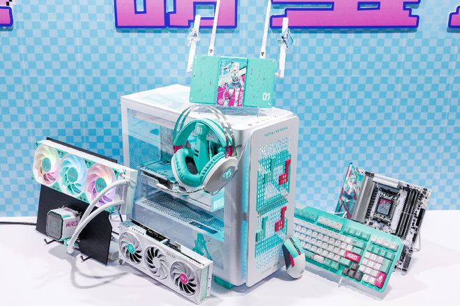 界联动燃爆二次元！全新外设惊艳亮相CQ9传奇电子ROG×初音未来跨(图7)