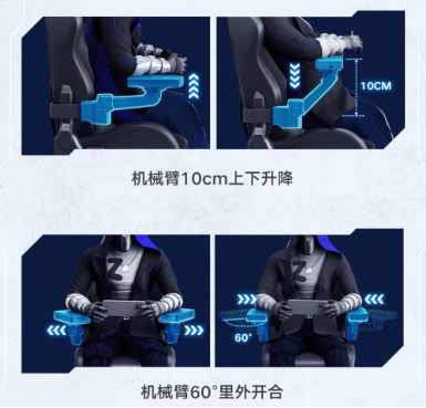 款符合你对新一代电竞椅的期待？CQ9电子2023新款电竞椅哪(图4)